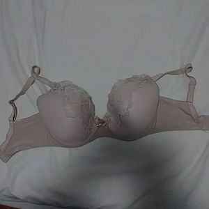 Beige Lace Bra